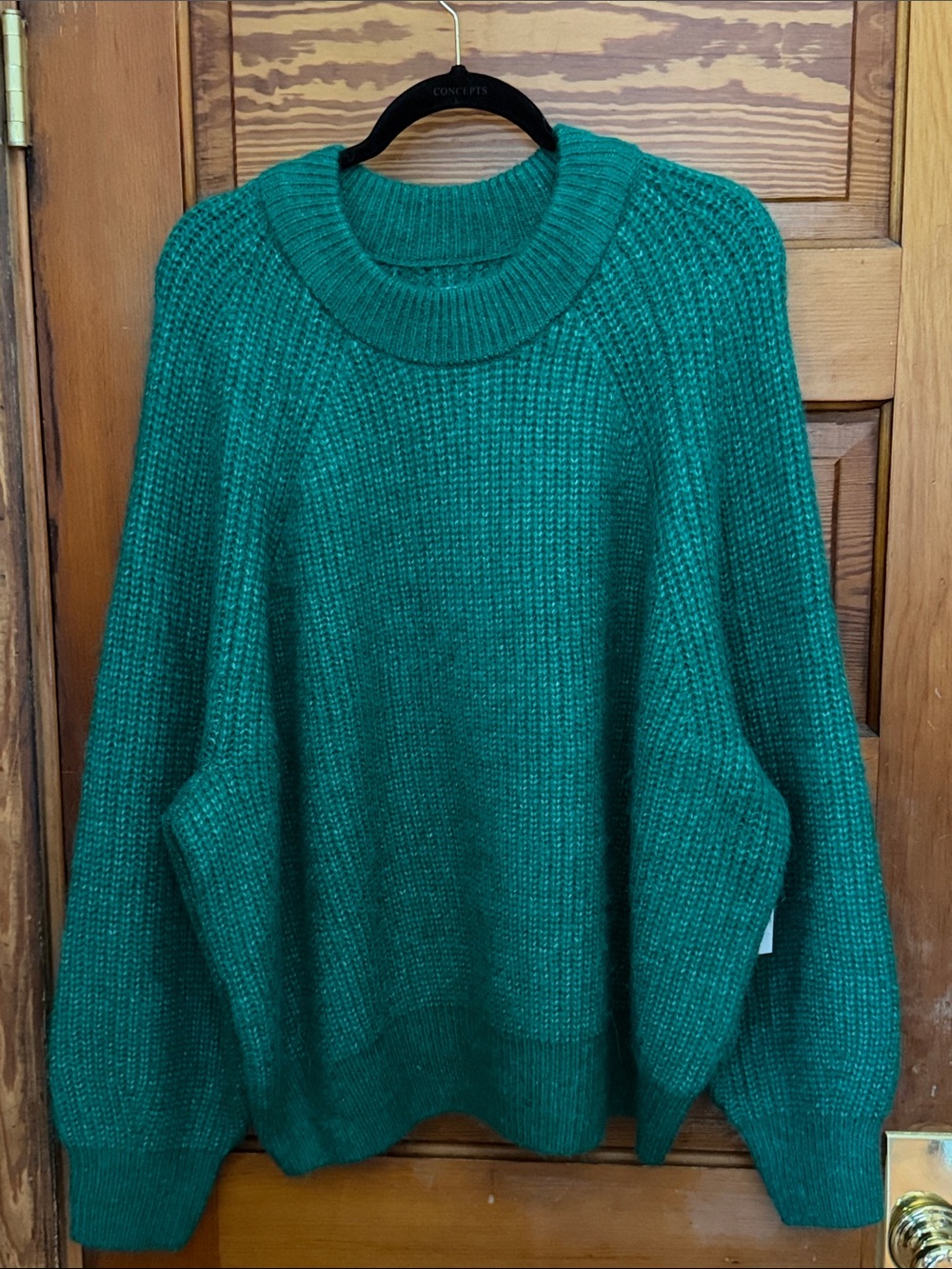 NWT Sonoma Sweater Oversized Soft Size 1x Green